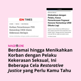 Restorative Justice dalam Pemerkosaan